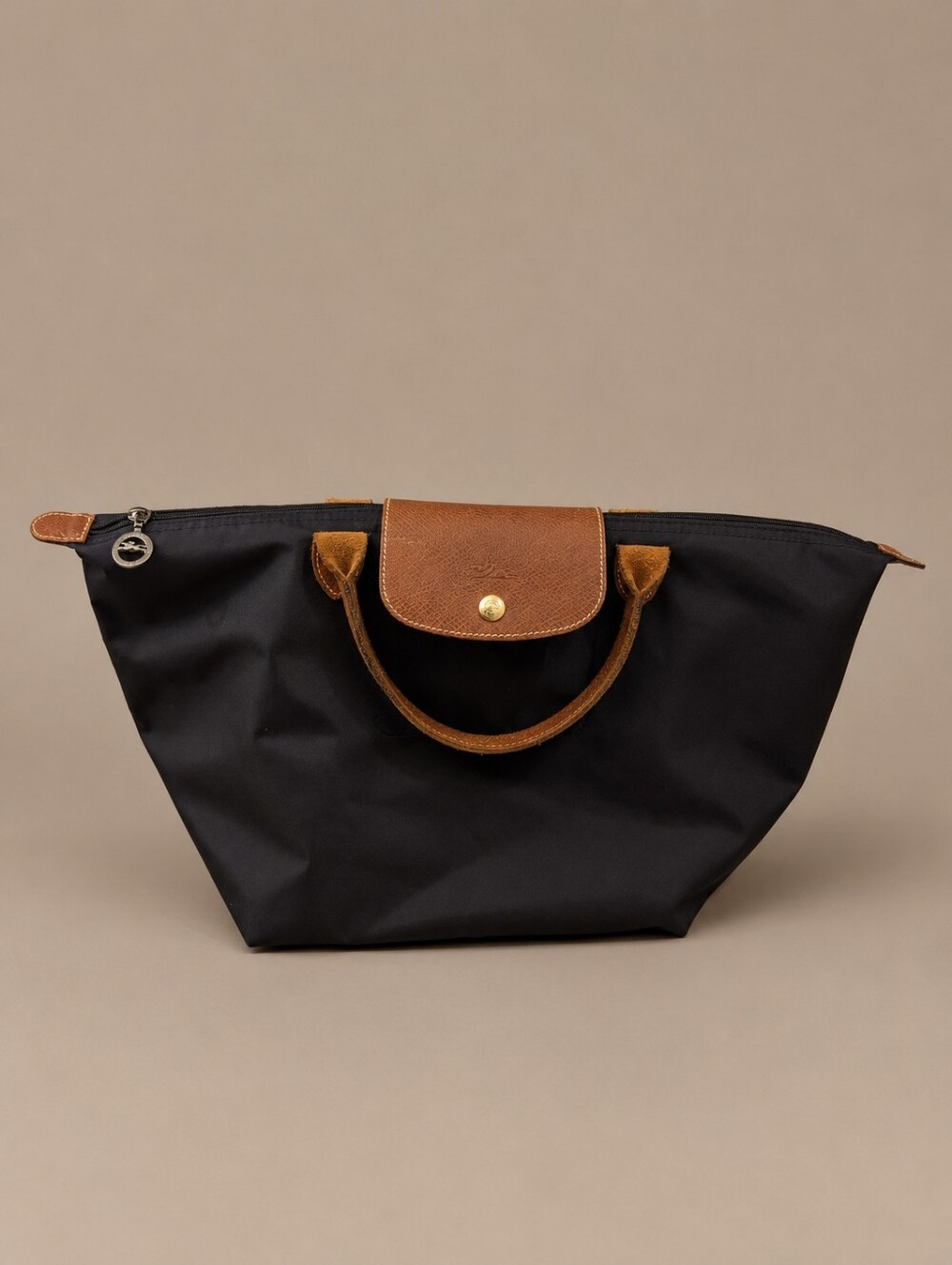 Longchamp Le Pliage Medium Purple Tote